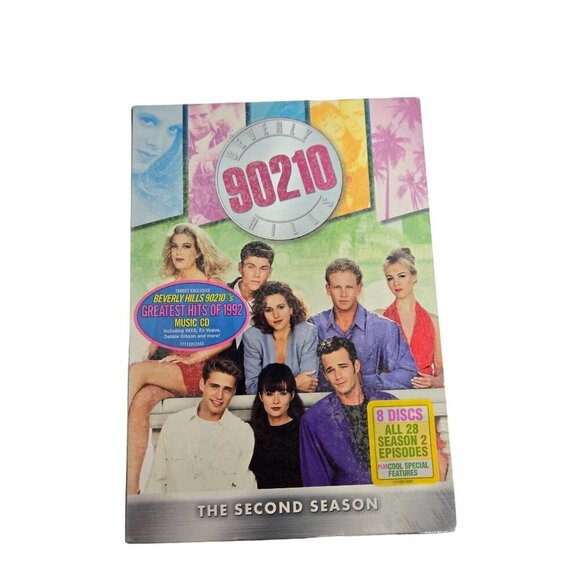 Beverly Hills 90210 The Second Season DVD Set  8 Discs  All 28 Episodes + Cool S - Picture 2 of 6